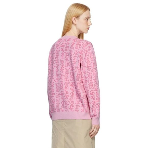Marc Jacobs Pink Heaven By Marc Jacobs Scribblez Sweater XS - Picture 16 of 16